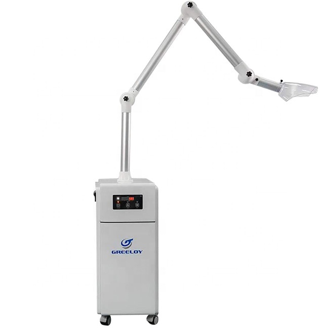 Extraoral Dental Aerosol Suction System (HEPA H14 Filter + Brushless Motor)