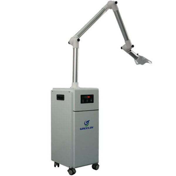 Dental Extraoral Suction Machine for Removing Aerosols During Certain