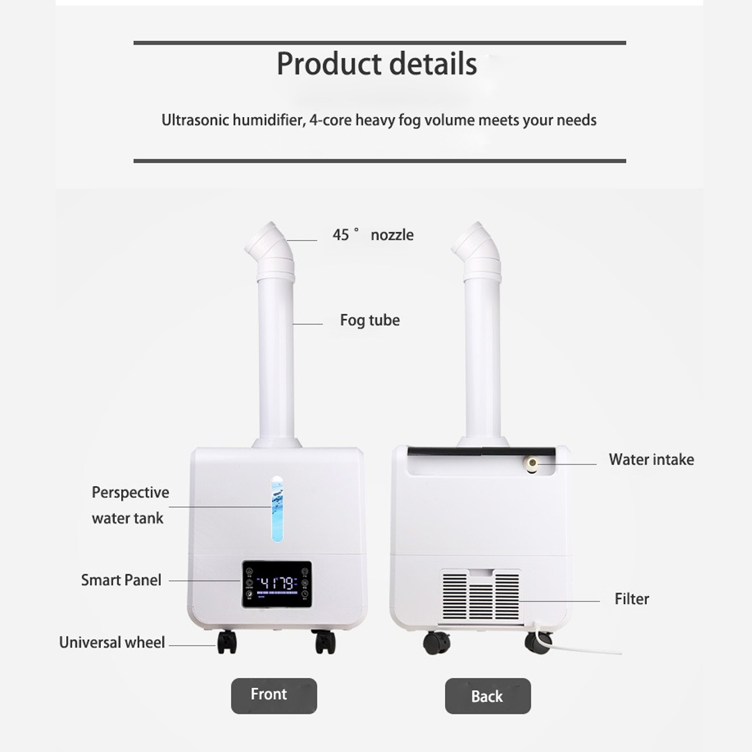 Ultrasonic Disinfecting Atomizer Hypochlorous Acid/Mist Fogger
