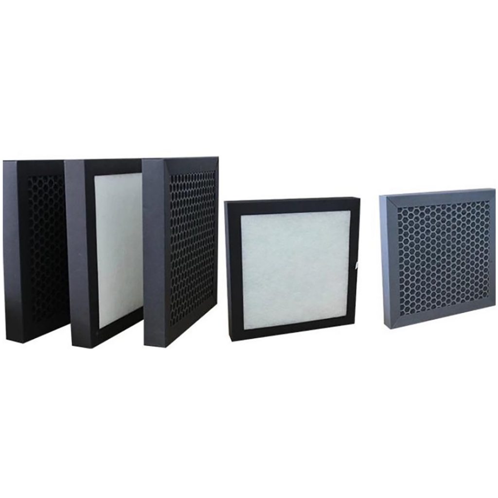2 pcs Replacement Carbonactivated HEPA filters for ExtraOral