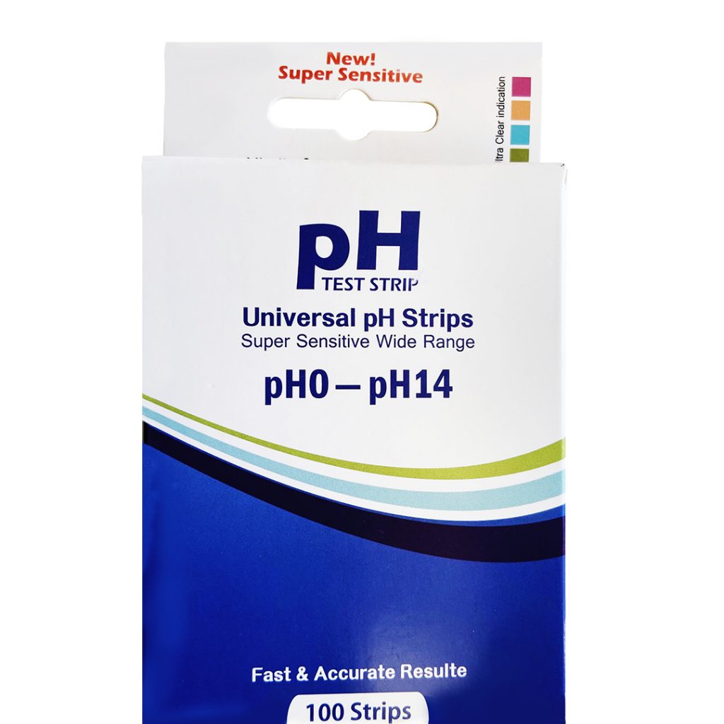 Chlorine Test Strips (252000 ppm range) (100 Strips Bottle)